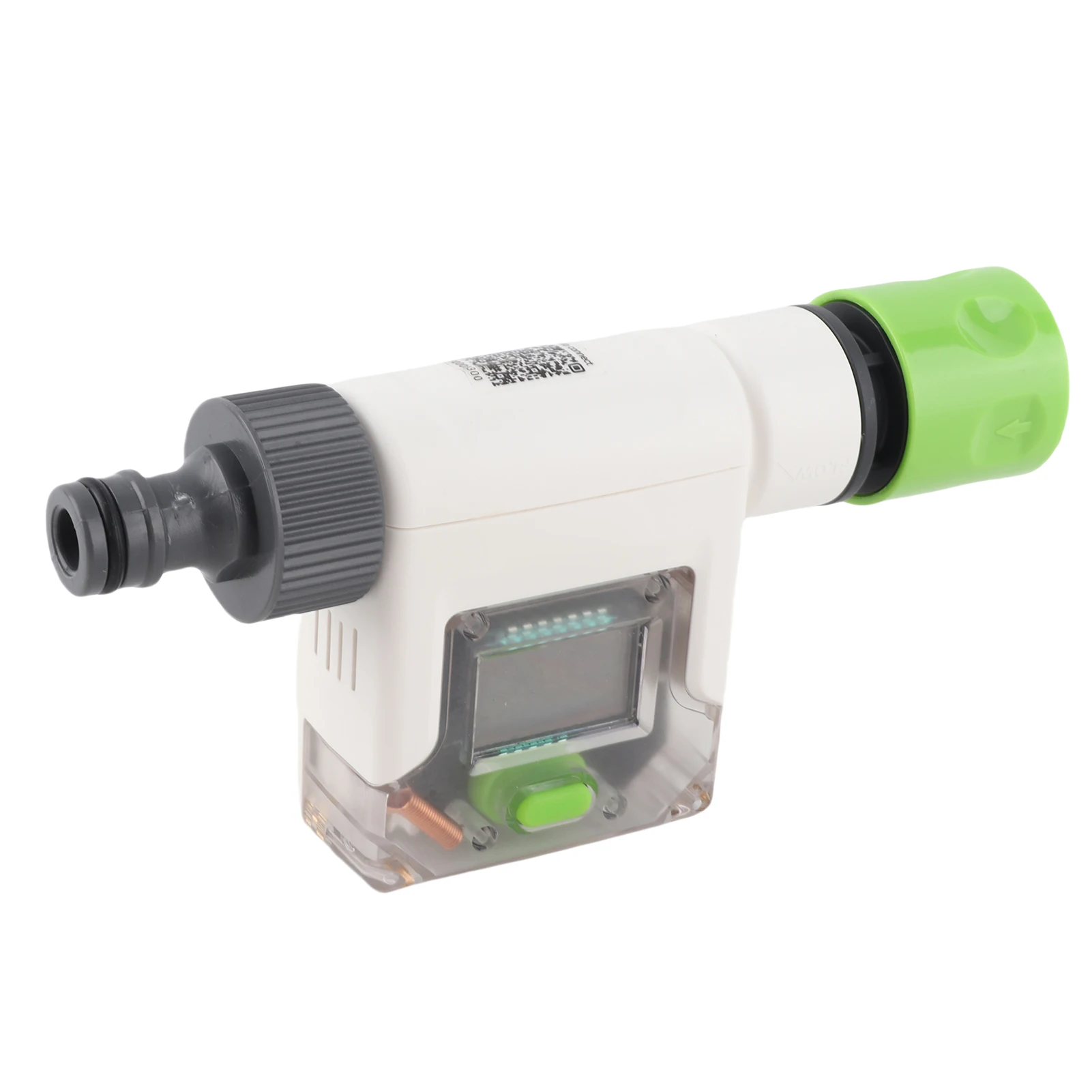 WiFi Water Flow Meter for Garden Hose Smart Water Meter 4 Flow Modes Real-Time Flow Tracking Easy Reading Display Usage Alerts