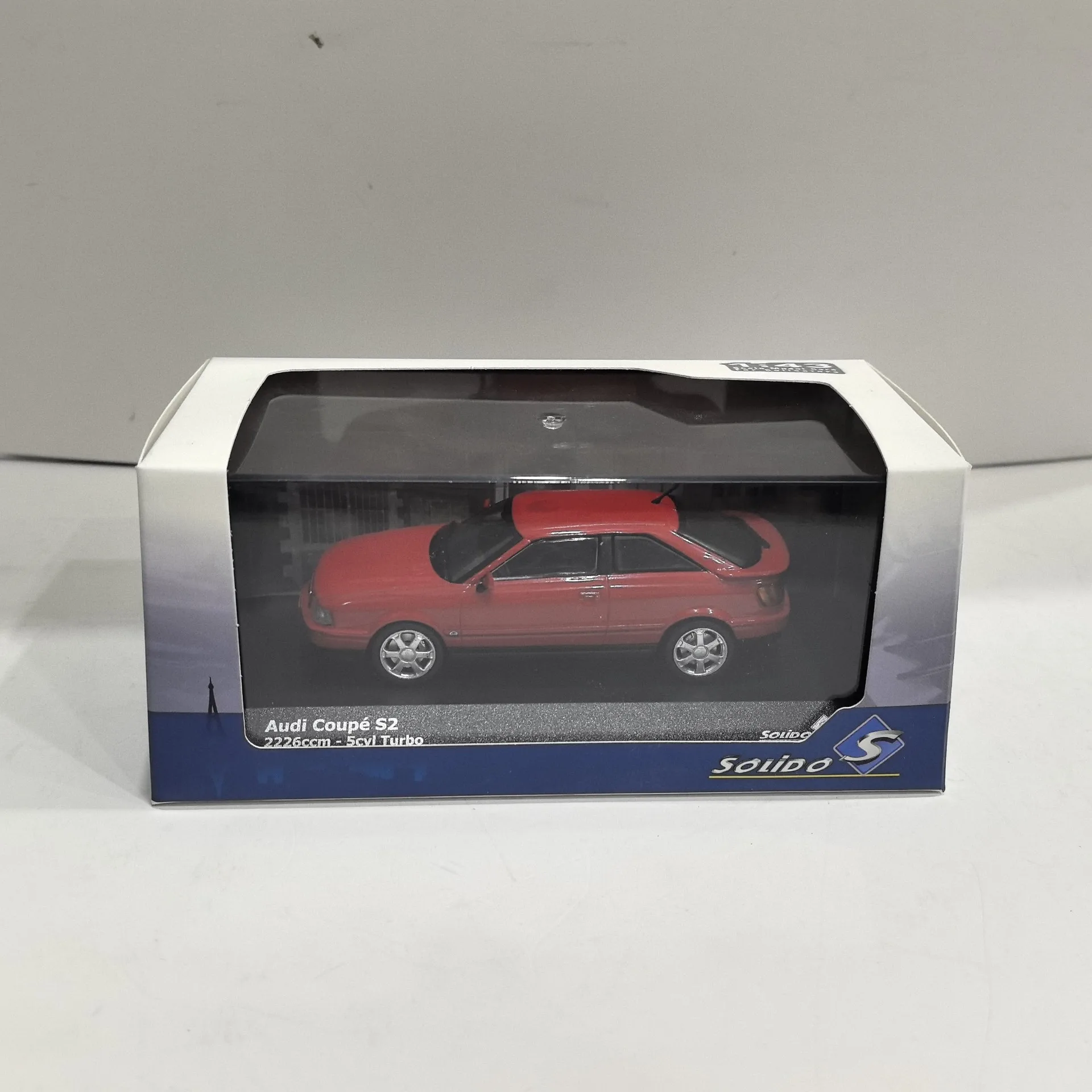 

Diecast SOLIDO 1/43 Scale AUDI COUPE S2 Audi Alloy Car Model Collectible Toy Gift Souvenir Display Ornament