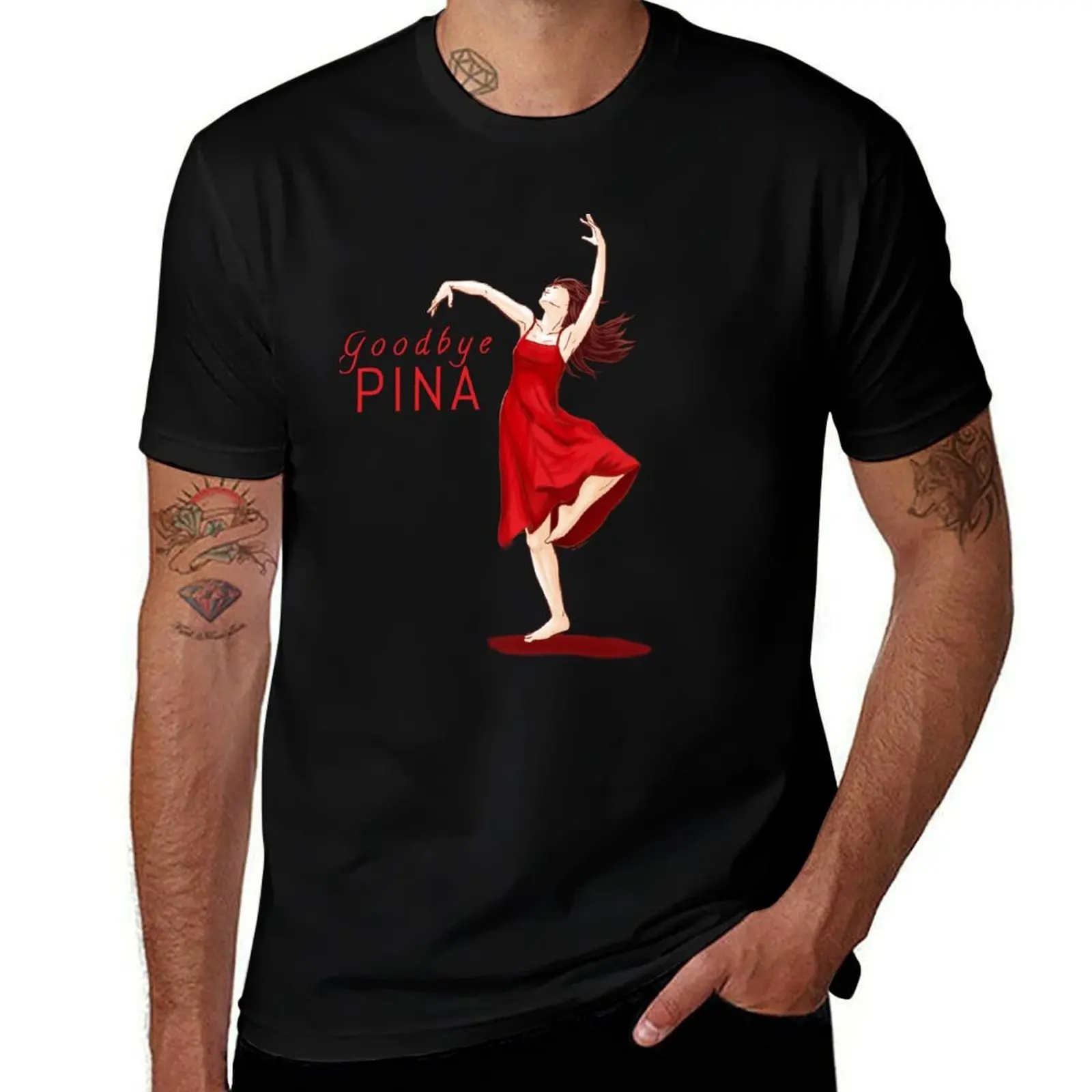 

Goodbye Pina T-Shirt Stain Resistant Casual Tee