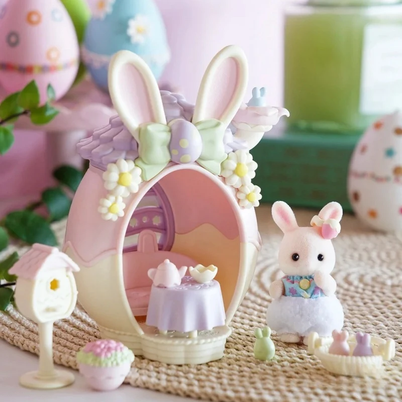 

Jp Limited Edition Collection Forest Baby Family Easter Bunny Margaret Rabbit Resurrection Egg Limited Set Series Cute Doll Toy