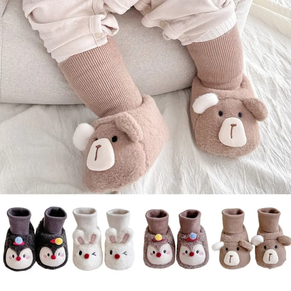 

Cute Soft Rubber Sole Baby Walker Shoes Non-Slip Baby Socks Shoes Wear-resistant Breathable Baby Booties Walking Practic