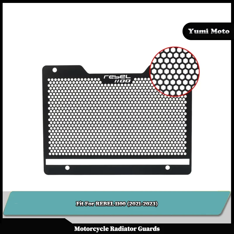 

Fit For HONDA REBEL 1100 CMX1100 CM1100 CM CMX 1100 2021-2025 Motorcycle Radiator Guard Grille Cover Protector Protective Grill