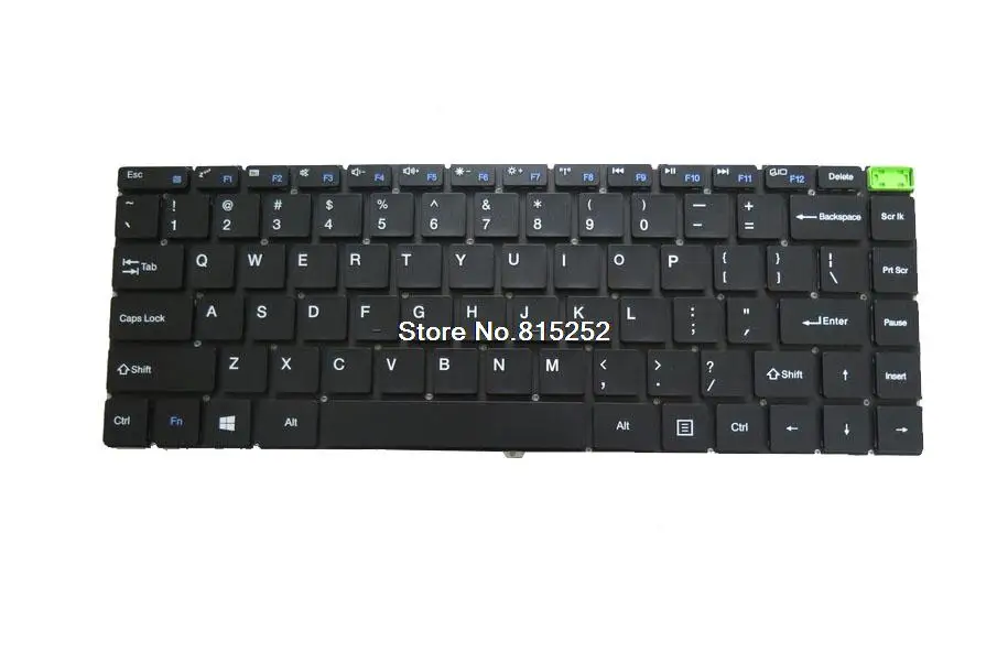 

Laptop keyboard For PEAQ SLIM S131 PNB-S131-CA464IT Without Frame Black English US