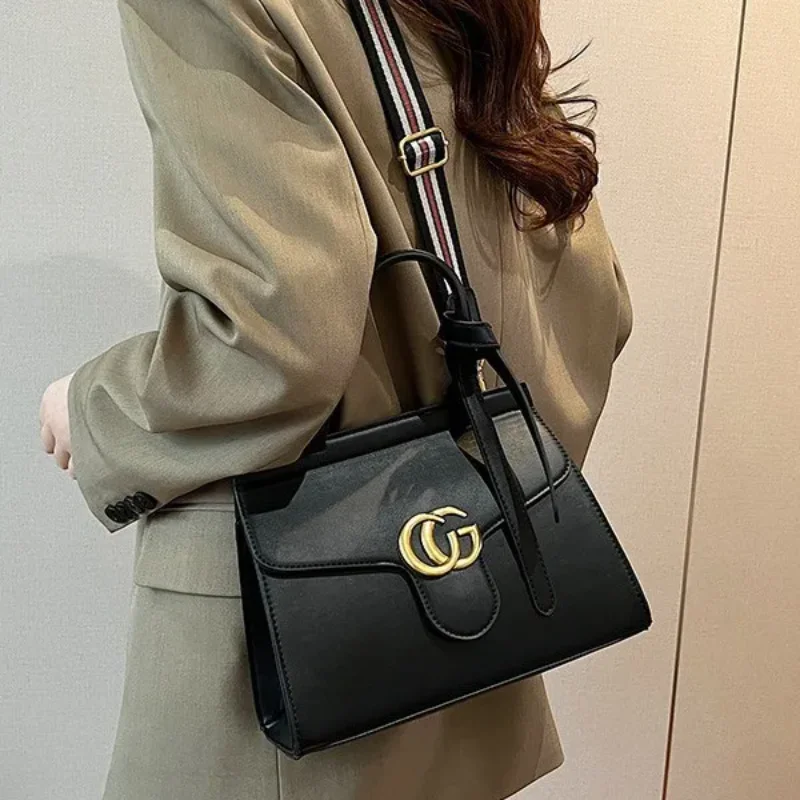 حقيبة كروس نسائية لعام 2025، محفظة بمقبض علوي متعددة الوظائف، حقيبة كتف عصرية، حقيبة يد متعددة الاستخدامات من الليلة