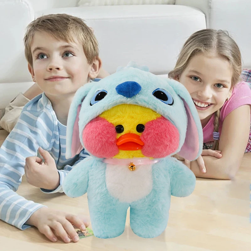 

30cm Kawaii LaLafanfan Panda Duck Plush Toy, Soft Stuffed Animal Doll, Cute Gift for Kids Girls Birthday, Soothing Sleep Toy