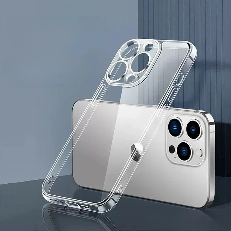 Ultra cienkie przezroczyste etui na telefon iPhone 16 ProMax 16E Miękkie silikonowe etui TPU Tylna obudowa ochronna na iPhone 16Plus 16Pro