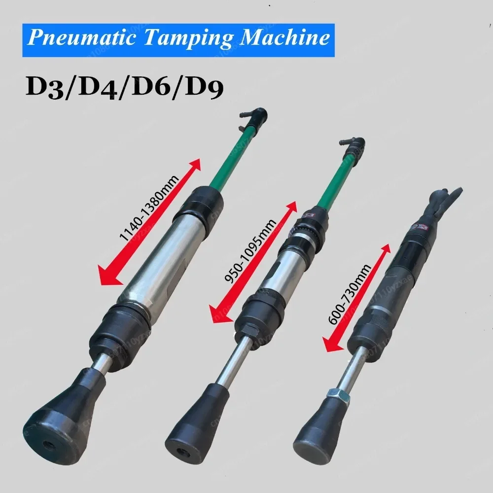 D3 D4 D6 D9 Pneumatic Tamping Machine Earth Sand Rammer Tamper Air Hammer Sander Sledgehammer Pneumatic Tool