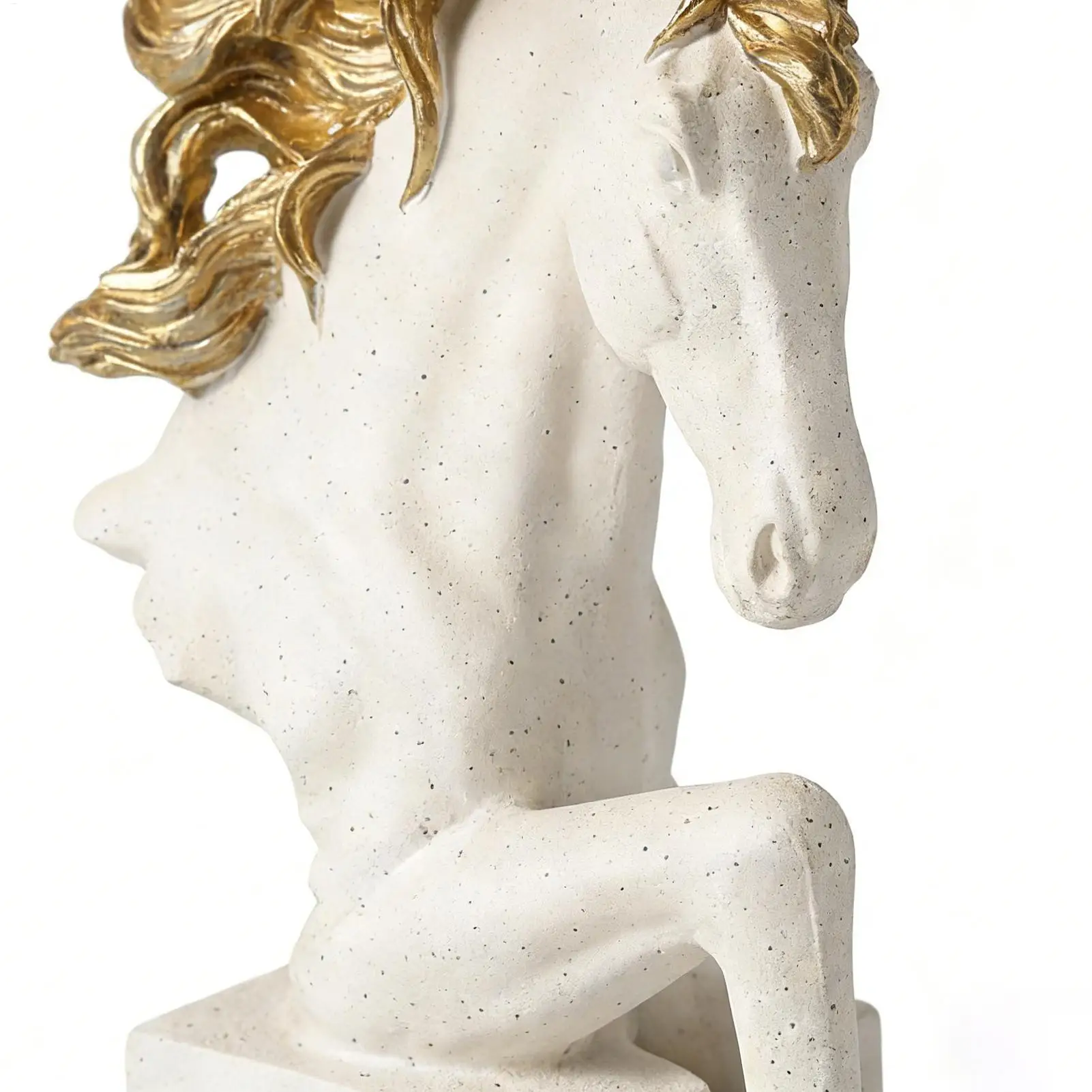 

Уличная кормушка для птиц в форме головы лошади, из смолы, для двора, патио, газона, заднего двора, балкона, парка, веранды, террасы, сада