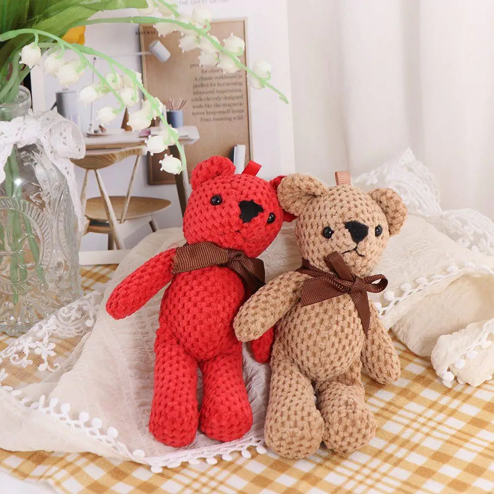 15cm Birthday Gift  Pendant  Decorations Wedding Party Decor Bear  Bear Stuffed  Soft  Stuffed Animals