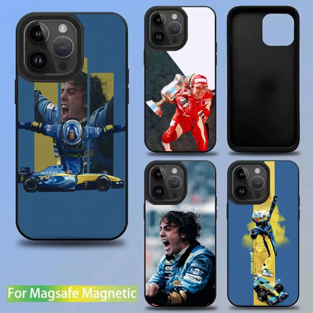 

Racing Driver F-Fernando Alonso Phone Case For iPhone 16,15,14,13,12,11,Pro,Max,Plus,Mini,SE Magsafe Magnetic Wireless Charging