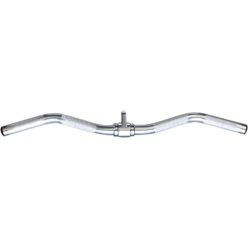 

MB229A Aluminum LAT Pulldown Curl Bar Attachment for Pulley Cable Machine - Lat Pull Down Curling Bar