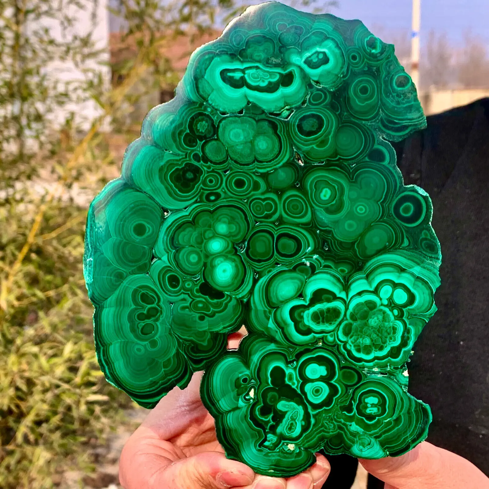Natural Crystals Quartz Malachite Specimen Freefrom Energy Reiki Stone Room Home Office Aquarium Decoration Accessories Gemstone