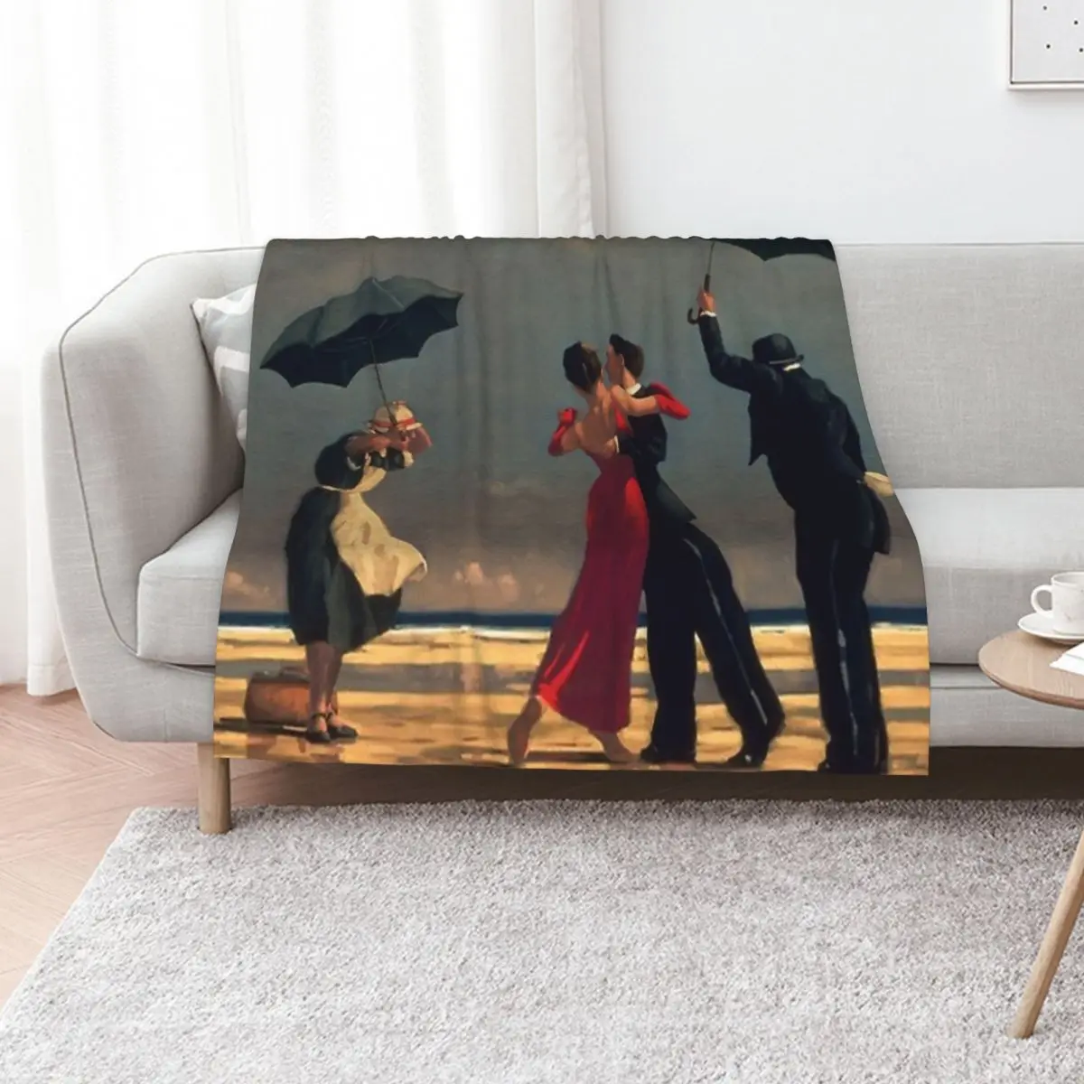 The Singing Butler Print Throw Blanket Luxury St Winter beds Soft Plaid decorative Cute Plaid Sofa Blankets