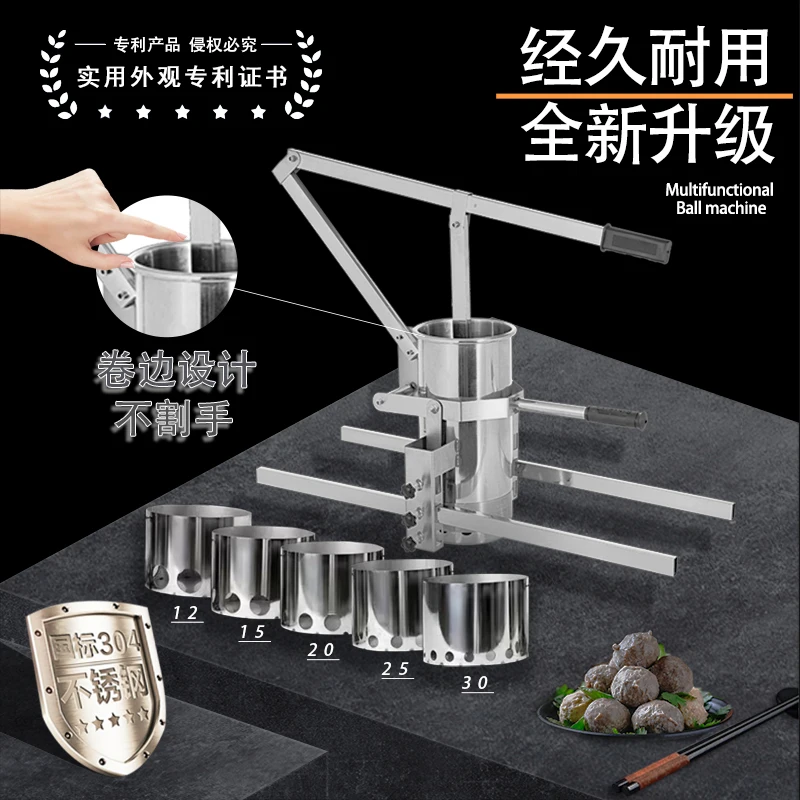 Manual   machine Radish balls Vegetable  Fish balls Meatballs Various balls