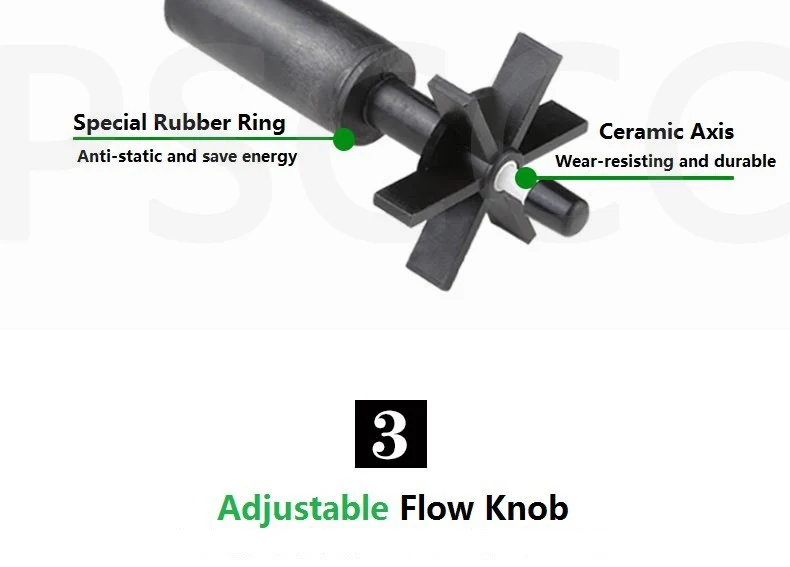 Mini machine fish tank adjustable ultra-quiet submersible pump