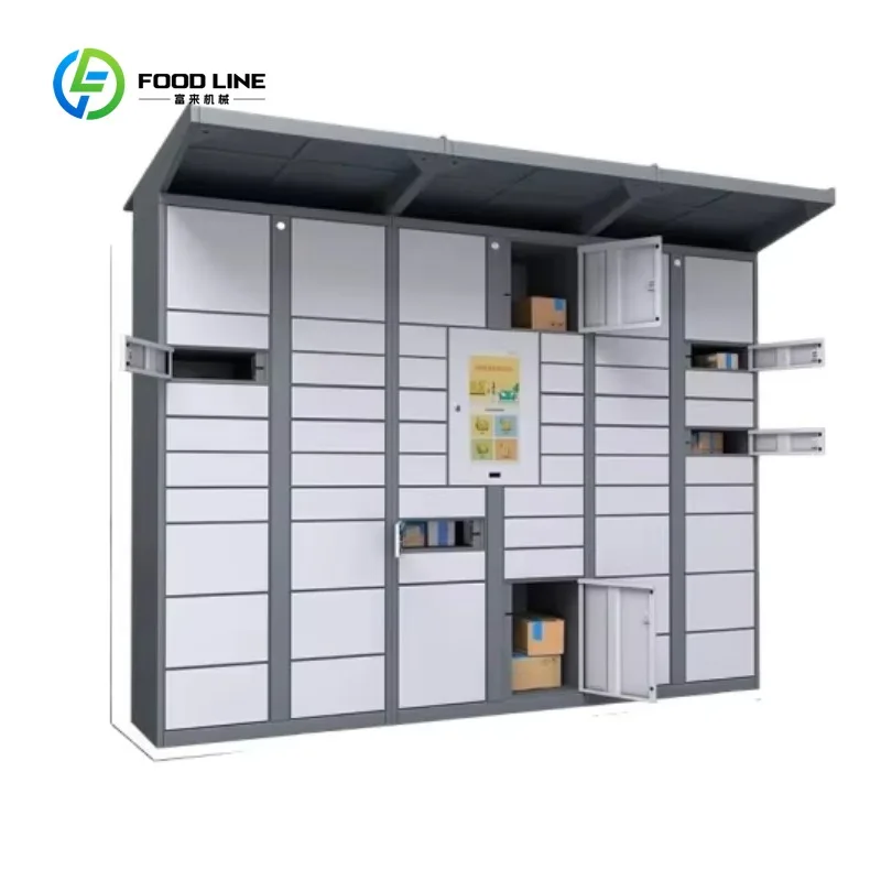 Outdoor Smart Storage Cabinet Digital Delivery Locker with Secure Electronic Lock Intelligent Express Package Storage System