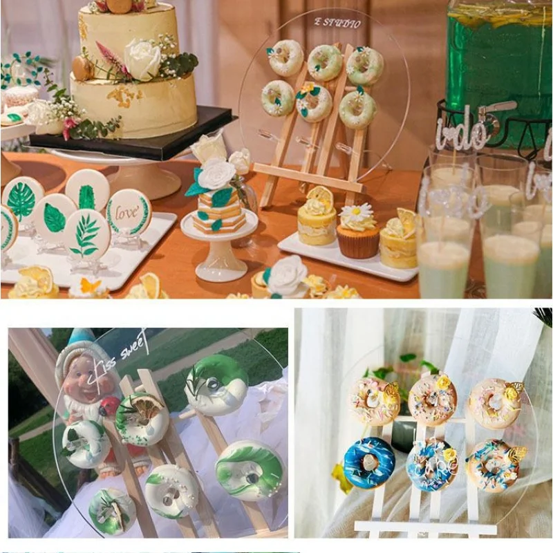 Reusable 16 peg Donut Stand for Party Donut Wall Stand for Donut Grow Up Party, Wedding, Baby Shower Decorations