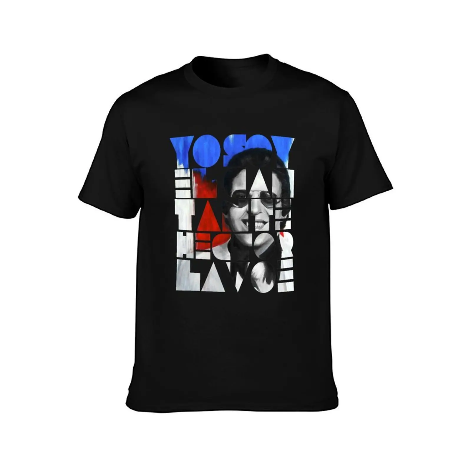 Hector Lavoe El Cantante Puerto Rico T-Shirt, Summer Casual Cotton Tee, Oversized Streetwear Tops, Vintage Graphic Print