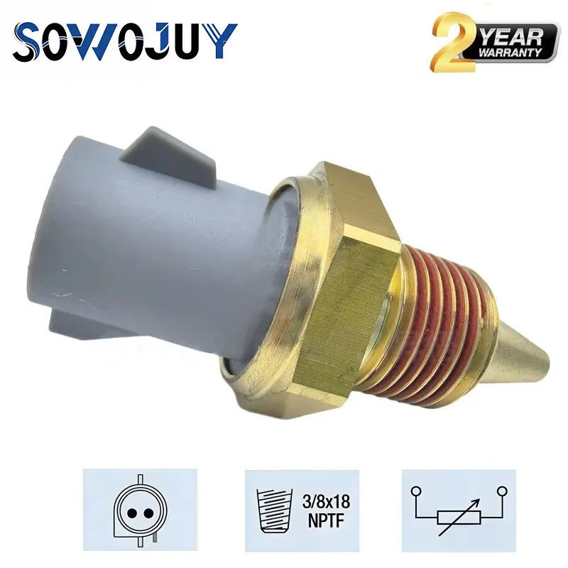 Oil Coolant Temperature Temp Sensor 1814320C1 For Detroit Diesel Navistar International DT466 DT466E I530E HT530 DT466 7.3L