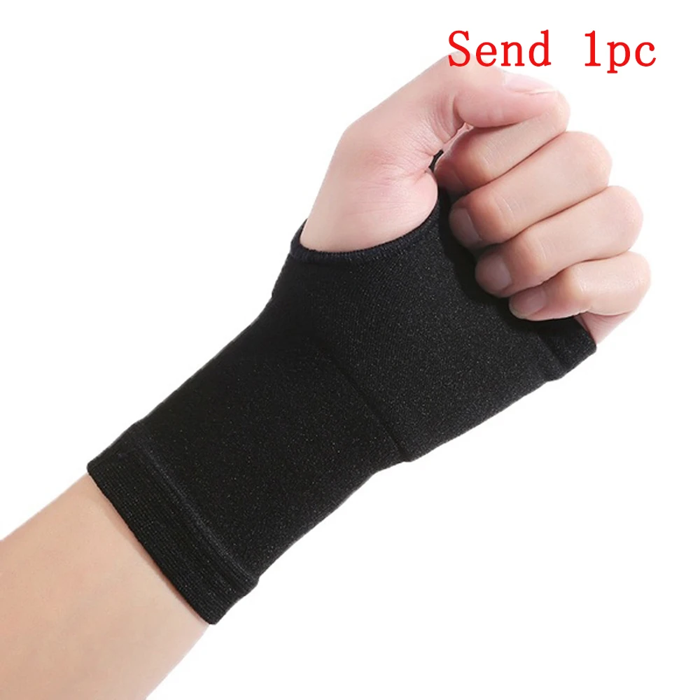 Nylon Gym Carpal Tunnel Compression Sleeve Sprain Strain Wrist Strap Brace Gloves Wrist Support Support Gloves Arthritis