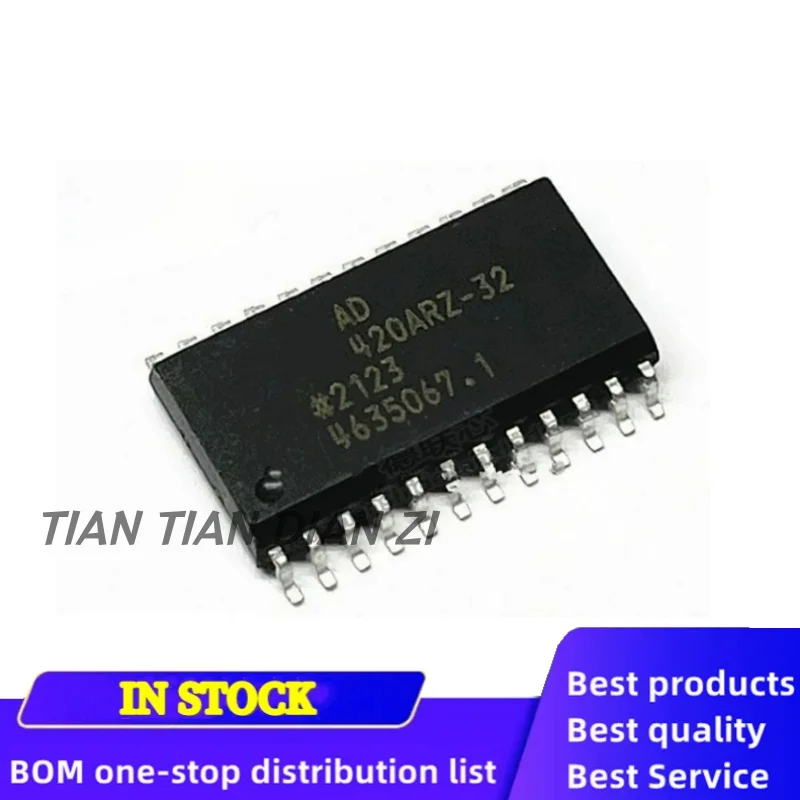 1pcs/lot AD420AR AD420ARZ-32 AD420 420AR-32 SOP-24 ic chips in stock