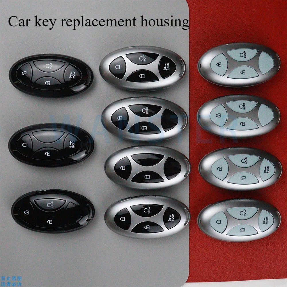 

Car Key Fob Shell Case Housing for Hyundai Kona Ev Grandeur GN7 IONIQ 6 Santa Fe Sonata Staria Tucson Elantra 2024 2025