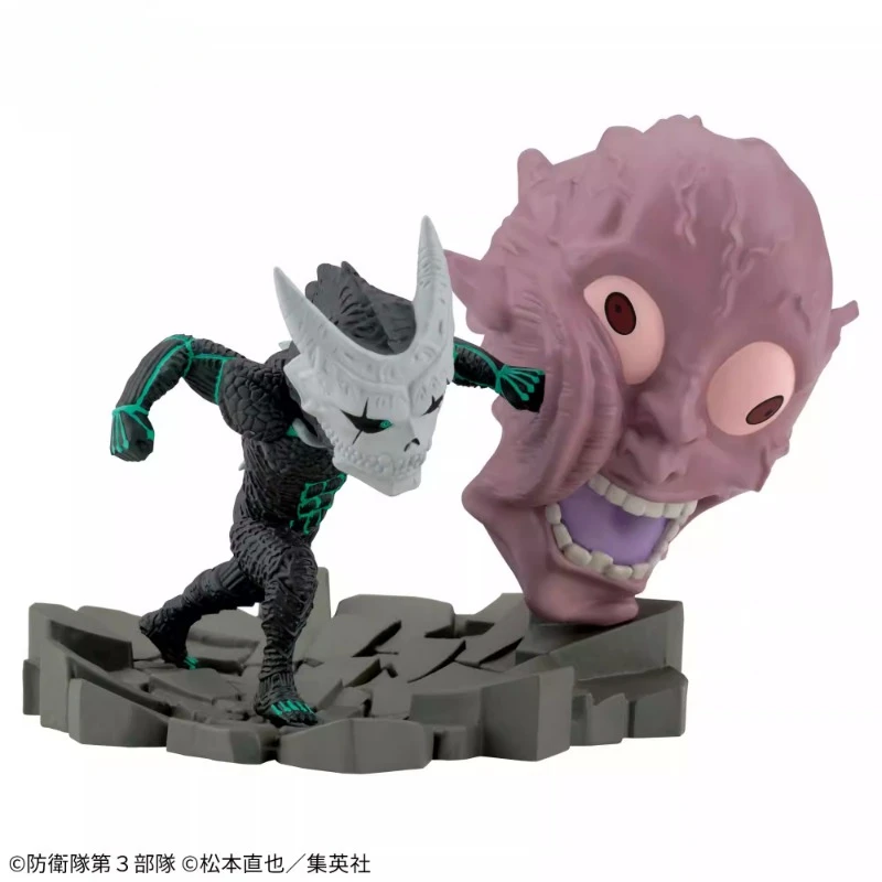 Bandai Original Kaiju No.8 Anime Figure WCF Log Stories Vol.2 Action Figure Toys for Boys Girls Kids Children Birthday Gifts