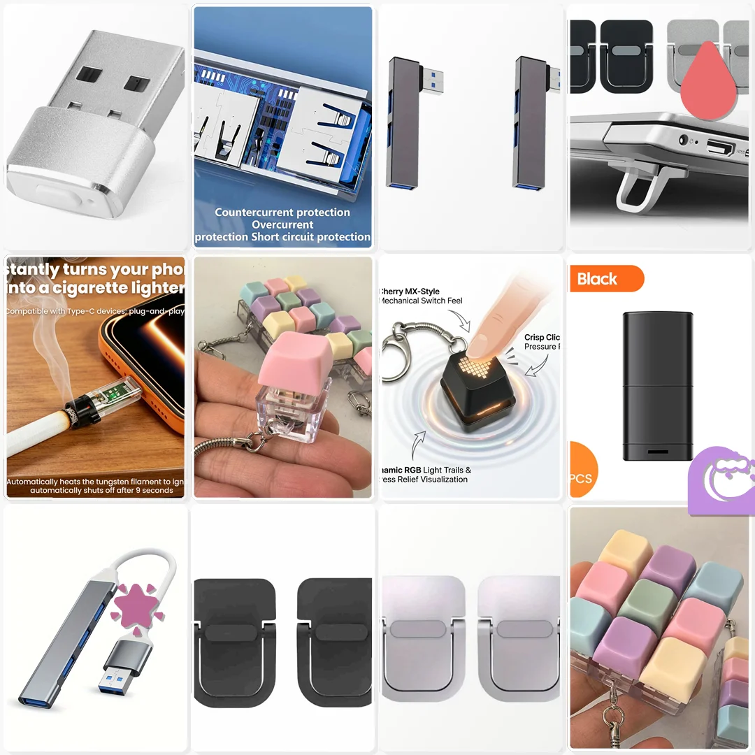 USB C 2.0 Mini TF Card Reader for iPhone External Memory Adapter Action Cam Footage Import Phone View