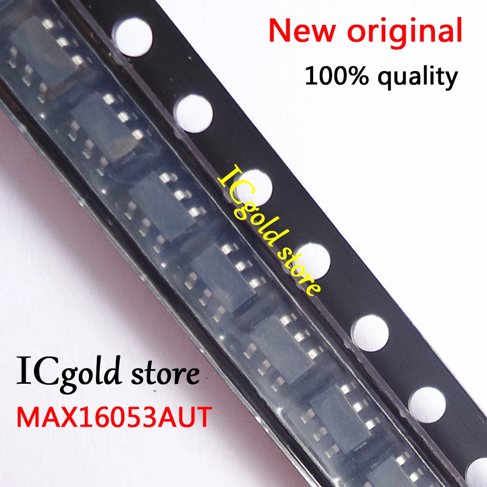 

10pcs MAX16053AUT+T MAX16053AUT MAX16053A MAX16053 ACLX SOT23-6