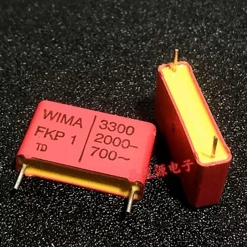 

3.3NF 2000V WIMA 2000V332 0.0033UF 3300PF FKP1 audio capacitor