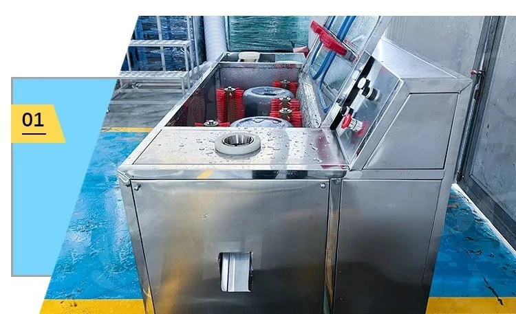 Automatic 19L, 20L, 5-gallon plastic bottle washing and filling and de-capping bottle washing machine
