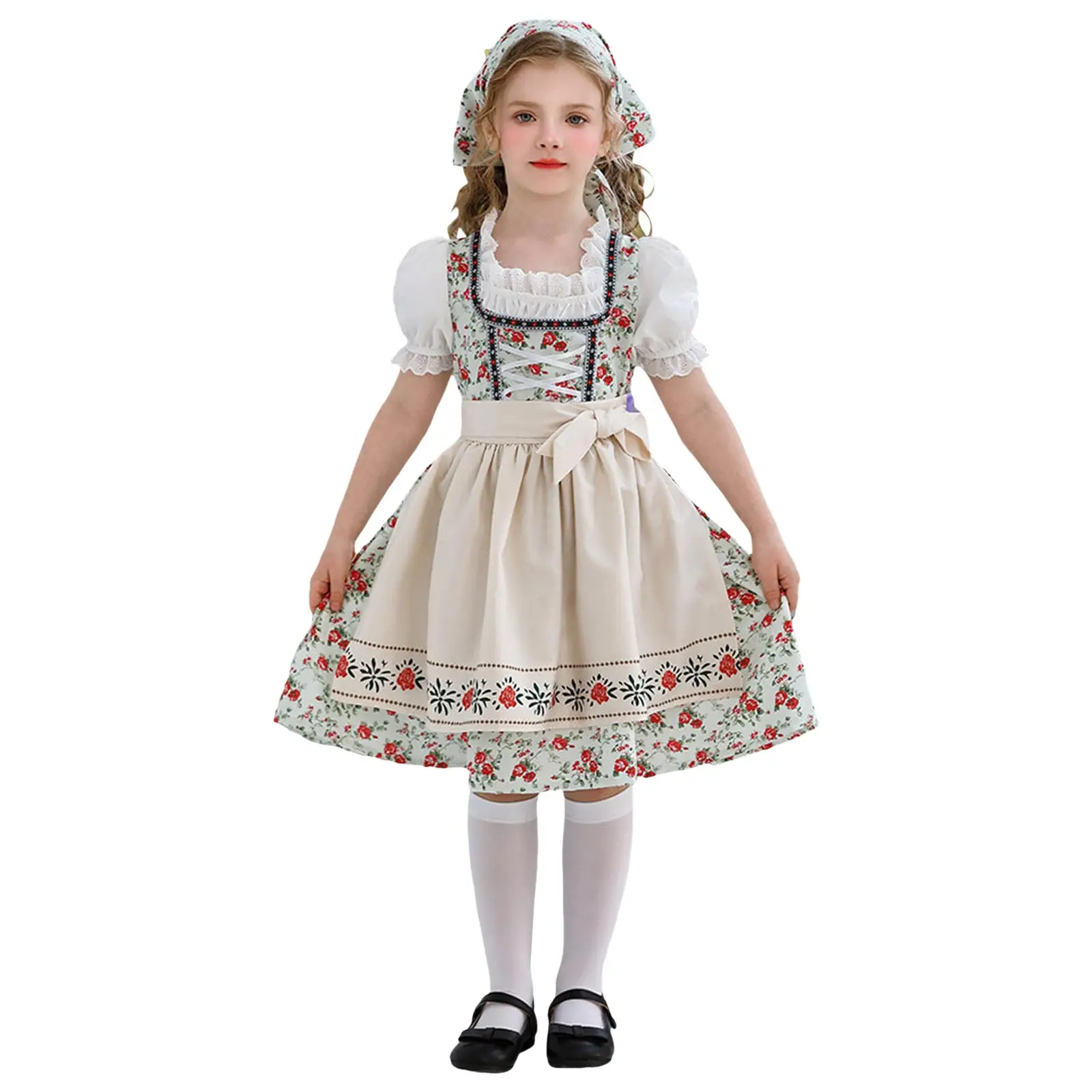 

Mommy And Dresses Matching Set Girls 3 Piece Set Dirndl Dress With Traditional Blouse And Apron Toddler Girls Dresses Fall