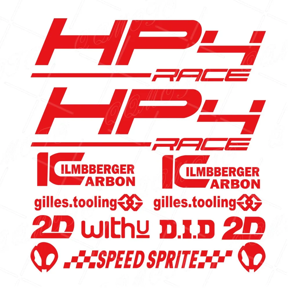 Voor S1000rr S 1000 Rr Hp4 Motorfiets Zijstrip Spatbord Lichaam Buitenaardse Kop Kuip Bovenste Sticker Brandstoftank Waterdicht Sticker