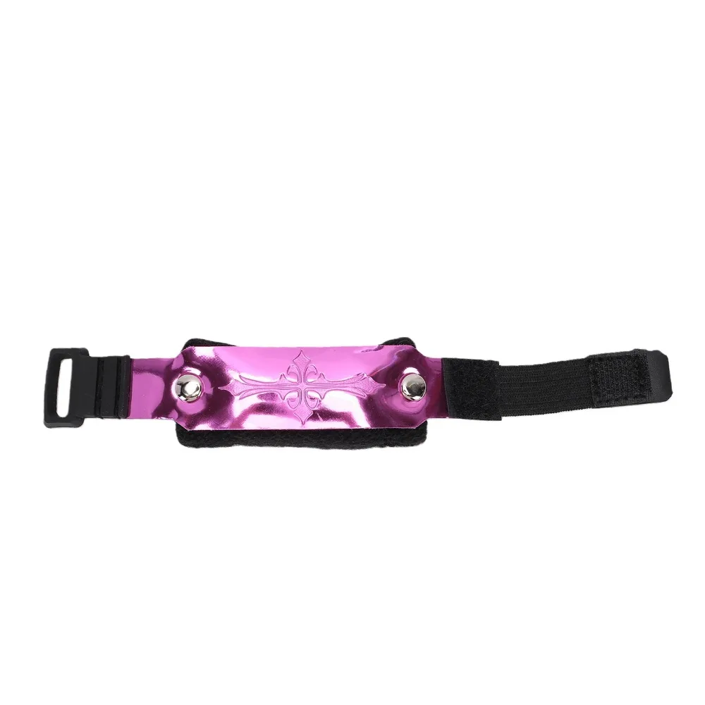 Purple Guitar String Muter Soft Nylon Noise Reducer Guitar Dampener Band Easily Adjustable Cross Fret String Muter