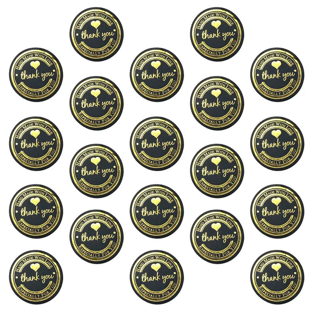 500 Pcs Seal Sticker Roll Sealing for Packing Tape Stickers Label Scrapbook Letter