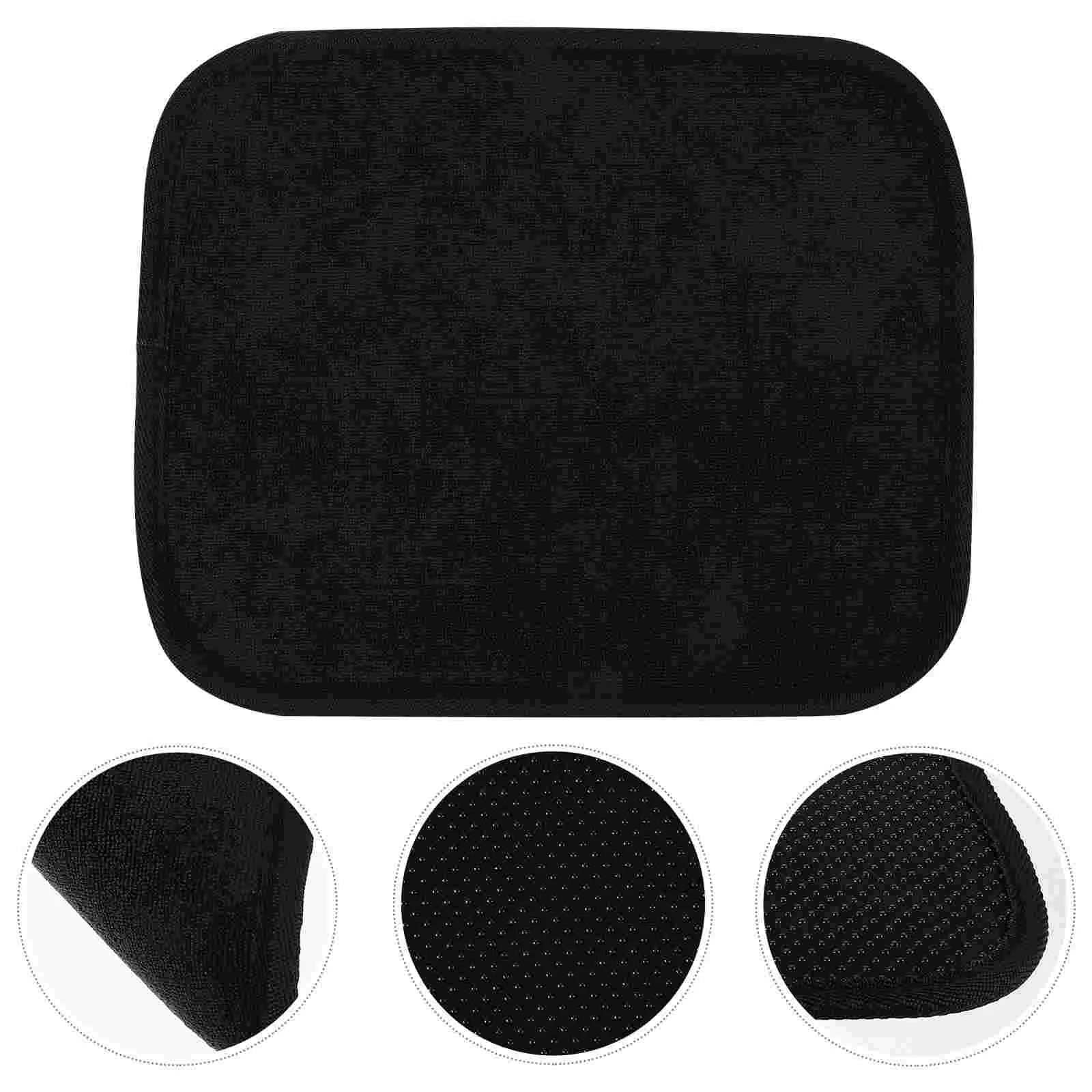 Bowling Towel Cleaning Rag Anti-Slip Pad Microfiber Grip (Pure Black) Reusable Ball Cleaner Towels Cloth Man