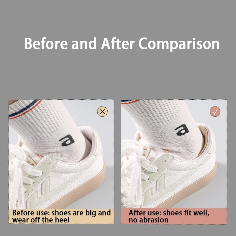جديد كعب حامي الراحة نعل رجل إمرأة حذاء رياضة النعال قابل للتعديل حجم القدم لتخفيف الآلام كعب ملصقات العناية بالقدم النعال #4