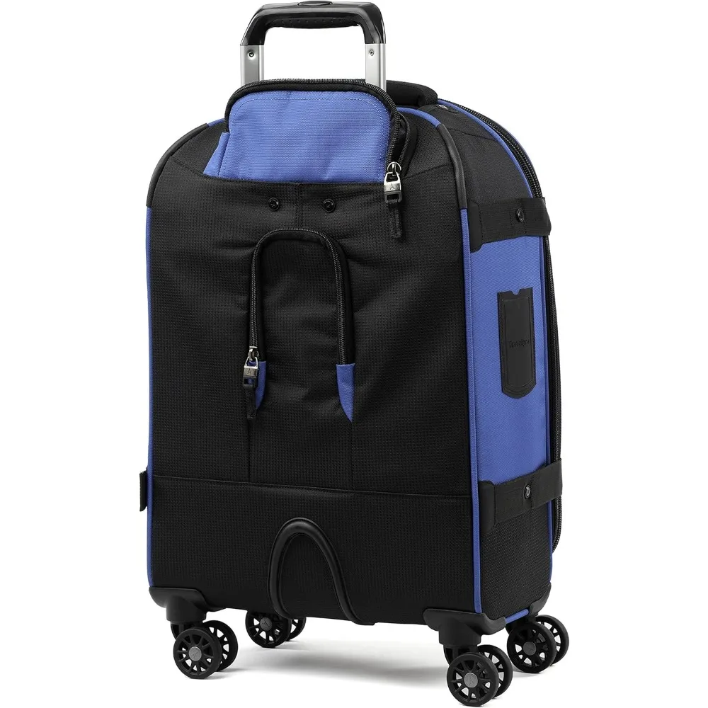 erweiterbares Spinnergepäck, 21 Zoll, blau/schwarz, Softside-Handgepäck