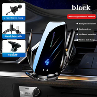 Magic Q96 Car 15W Wireless Charging Phone Holder for iPhone Huawei Xiaomi Samsung GPS Phone Holder