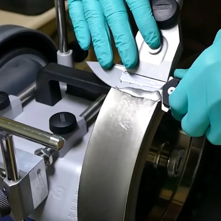 سكين شحذ T8 T7 مقاعد البدلاء طاحونة 250 مللي متر سكين مبراة عجلة الماس CBN شحذ تلميع شحذ عجلة طحن أقراص #4