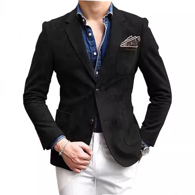 European Version Hot Sale 26 New Casual Men's Suit Amazon Fashion Plus Size Jacket Wish Independent Station Japanese And Korean