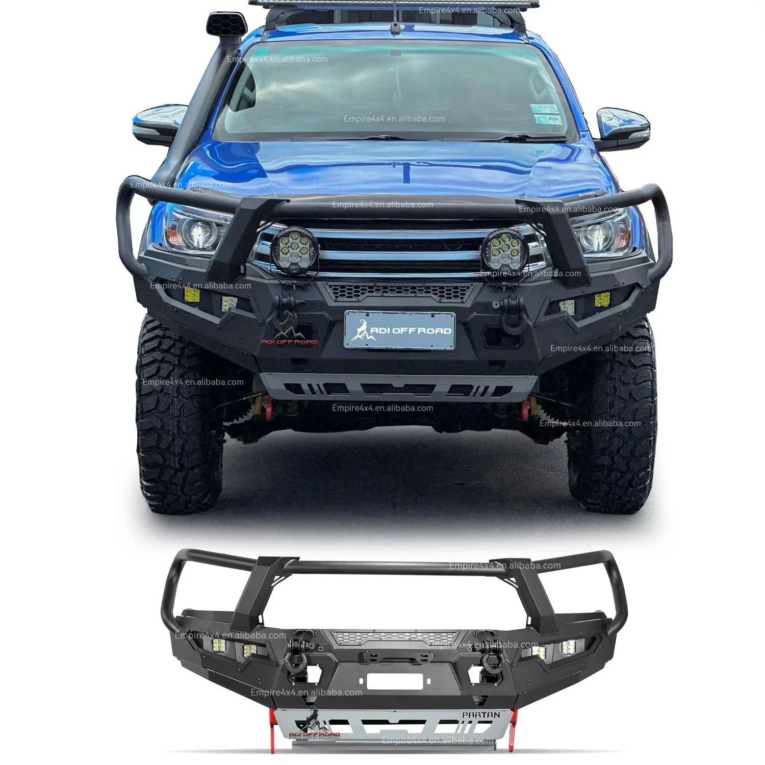 

F16-A Series ADI OFF ROAD 4x4 Pickup Truck Bull bar Bars Rear Bumper Front Bumper for REVO ROCCO ROGUE CRUISER 2015-2020