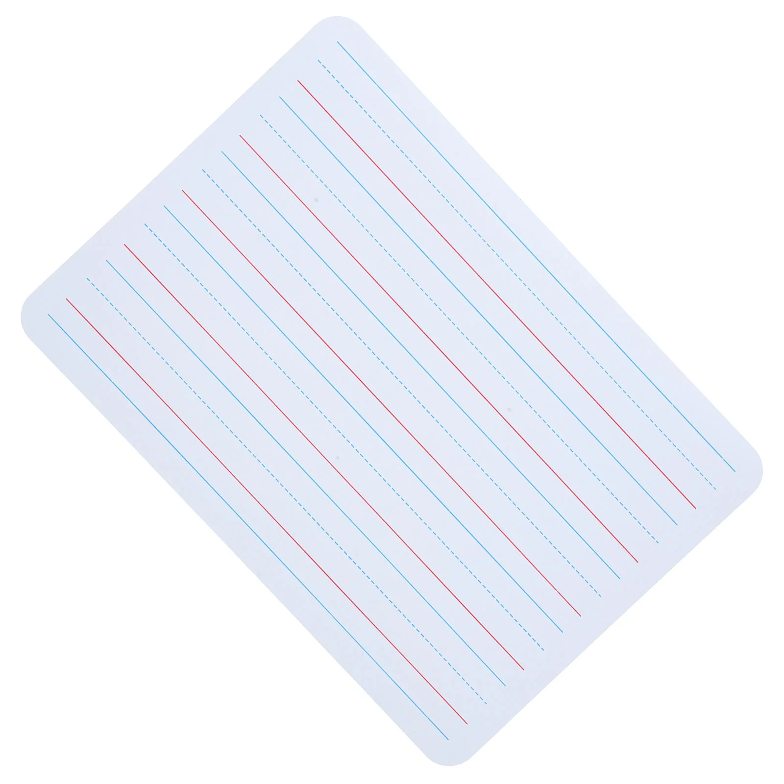 Pequenos quadros brancos para Conferência, Word Cards Learning Board, Dry Erase com Linhas, Sentença Strip, Escritório