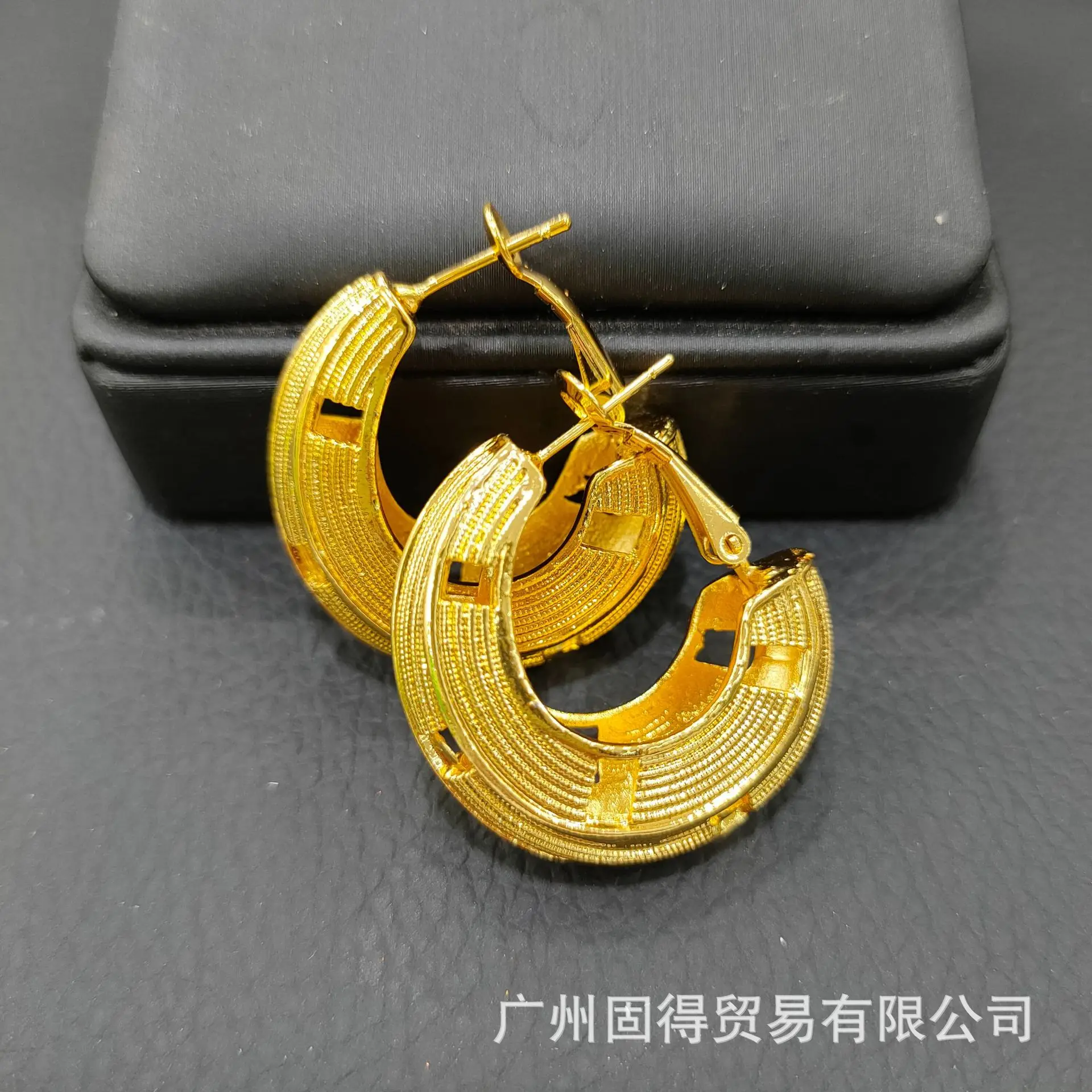 Dubai Jewelry 24K Gold Plated Premium Nigeria Women\'s New Earrings