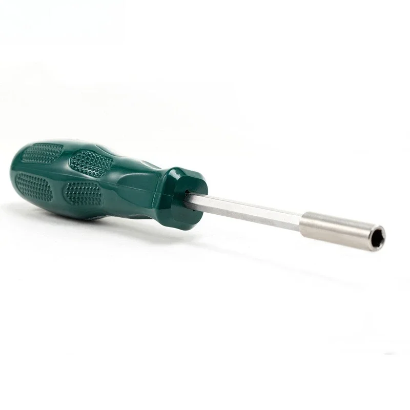

Hardware Tools 6.3MM Impact Batch Head Spinner, Head Spinner Shank Special Screwdriver Magnetic Set