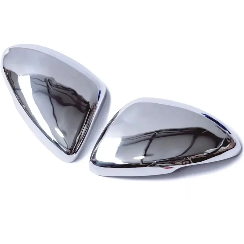 Set of 2 Chrome Mirror Covers for Opel For ASTRA K (2015+) Design with Easy Application Using Double Sided Tape