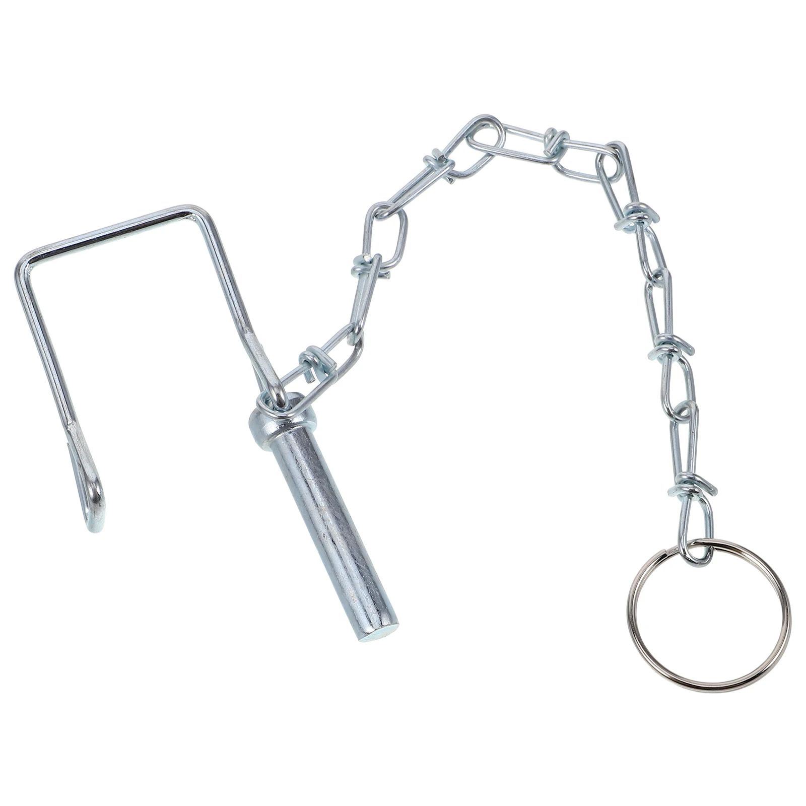 

Trailer Safety Safety Shaft Locking Coupler Pin With Chain Rack Car Chain Anti Rattle Hitch Coupler Pins