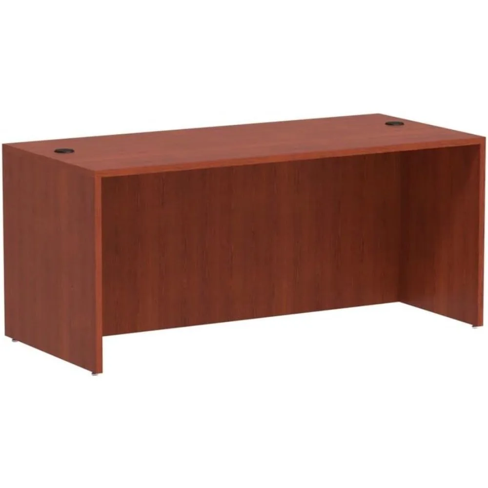 غطاء طاولة 66 × 30 × 29 1/2 بوصة، لون كرز متوسط #1