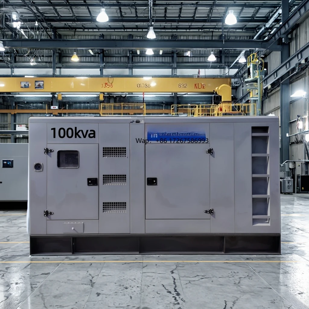 Industrial Generator 50Hz 60Hz for Perkins Generator Set Silent Type 100Kva 200Kva 300Kva 400Kva 500Kva Options with ATS