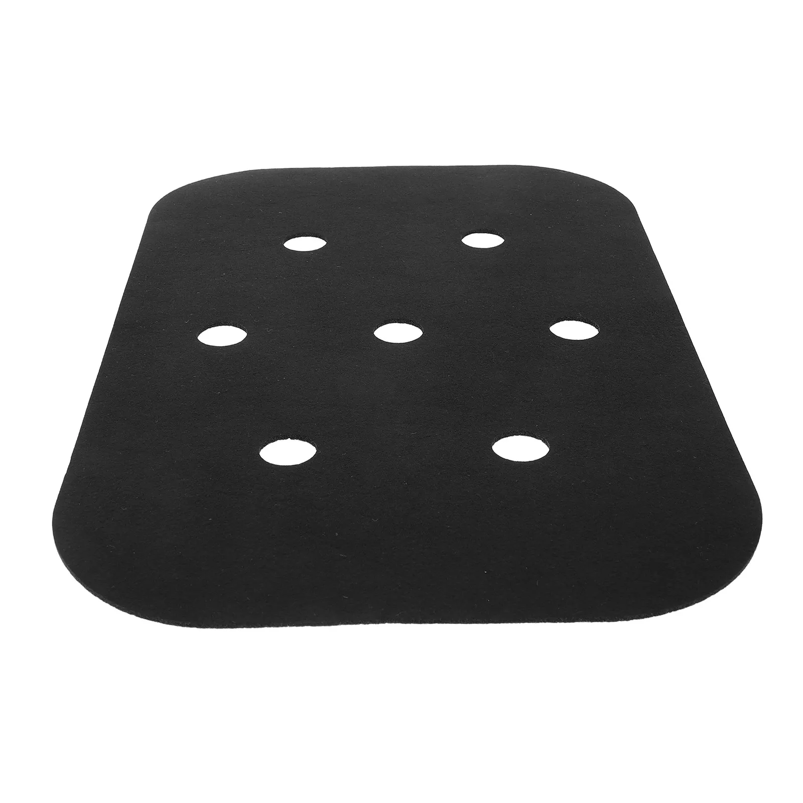 Equestrian Non Slip Saddle Pad Double Sided Breathable Mesh Moisture Wicking Felt Cushion Shock Absorbing Contoured Saddle